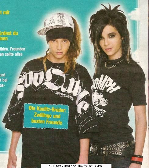 kaulitz twins poza