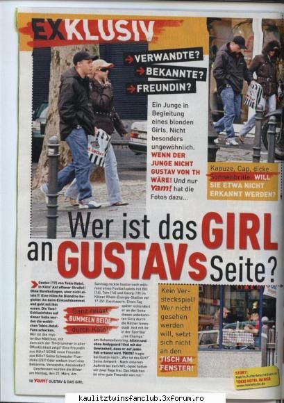 gustav prietena lui? prea face parte sau din trecutul lui gustik sau din prezentul doar facut
