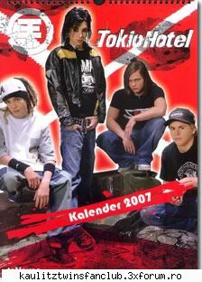 tokio hotel calnedar 2007 gaseshte numa germ...