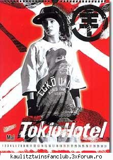 tokio hotel calnedar 2007 mai