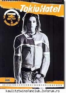 tokio hotel calnedar 2007 iunie