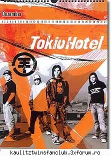 tokio hotel calnedar 2007 decembrie
